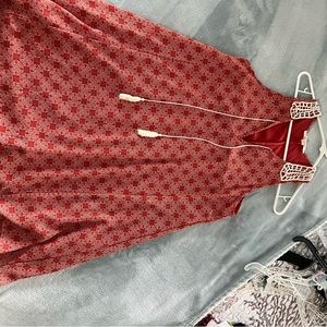 Miami brand sleeveless dress with lace embellishments